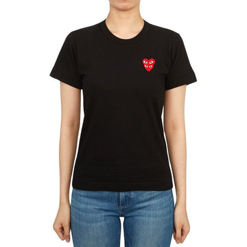 COMME DES GARCONS Doppelte Wappen Damen T-Shirt Kurzarm 051 1 94543879