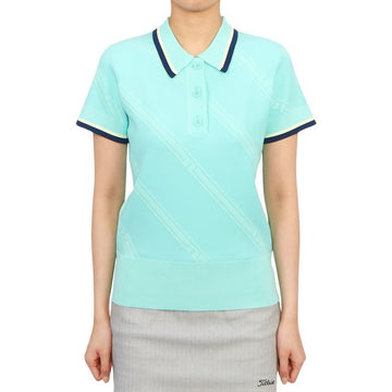 J LINDEBERG ゴルフウェア レディース ポロ 半袖 ニット O492 90989423