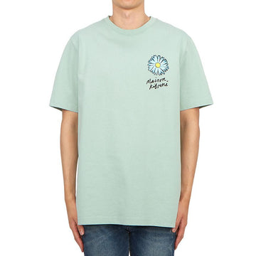 MAISON KITSUNE Floating Flower Herren T-Shirt kurzärmelig P417 MM00128KJ0118 90303855