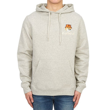 Barbour Maison Kitsuné Fleece Hoodie MOL0569GY52 65626543