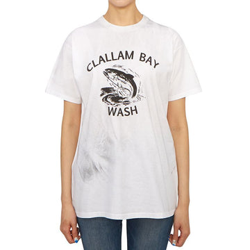 WILD DONKEY T CLALLAM WHITE DIRTY W 半袖Tシャツ 88918700