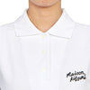 MAISON KITSUNE Handgeschriebene Damenkragen Kurzarm T-Shirt M186 84154177 [P]