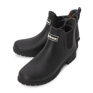 BARBOUR ウェリントン ウィルトン レディース チェルシーブーツ LRF0066BK11 83153909