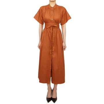 VANESSA BRUNO ヴァネッサ・ブルーノ チャオ レディース 半袖 ロング ドレス 4EVA69 V08041 116 80577811