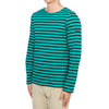 SAINT JAMES ミンクワイアー 長袖Tシャツ 9858 ABSINTHE NOIR 79224456 [P]