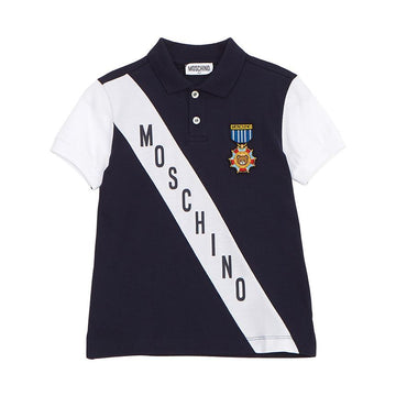 MOSCHINO キッズ カラー 半袖Tシャツ HUM04J LFA01 40016 (大人着用可能) 78650221
