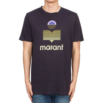 Isabel Marant Karman Men’s Short Sleeve T-Shirt TS0045HA B1N16H 30FN 76599873
