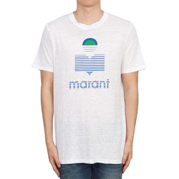Isabel Marant Karman Men's Short Sleeve T-Shirt B1N16H 20WH 0045HA 76599870