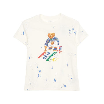 POLO RALPH LAUREN キッズ ベア 半袖 Tシャツ 322925604001 WHITE 75147227