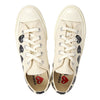 COMME DES GARCONS マルチハート チャック テイラー スニーカー AZ K126 001 2 (ユニセックス) 73449837 [P]