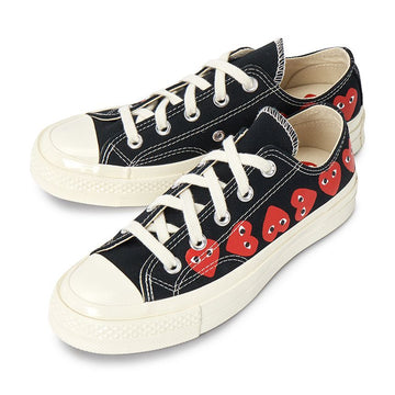 Comme Des Garcons Multi-Heart Chuck Taylor Sneakers AZ K126 001 1 (Unisex) 73449836