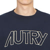 AUTRY Men's Fleece Sweatshirt SWIM 408B BLUE 72943965 [P]