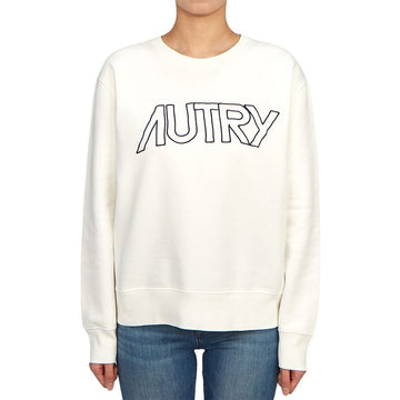 AUTRY Damen Fleece Sweatshirt SWIW 408W WEISS 72696464