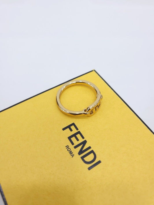 Fendi Play Soft Gold Ring L 125070969