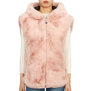 Moose Knuckles Women's Hooded Fur Vest M33LV464 1188 65801157