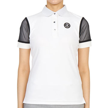 Mark & Lona Women's Polo Short Sleeve T-Shirt AP03 WHITE 47885574