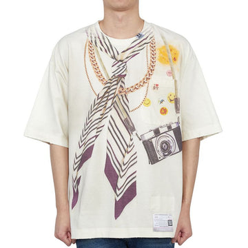MAISON MIHARA YASUHIRO 半袖Tシャツ A10TS671 WHITE 47718969
