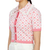 ALESSANDRA RICH Damen Kragen Cardigan K3831 27163 46620478 [P]