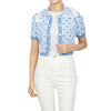Alessandra Rich Check Jacquard Cardigan 46620479 [P]