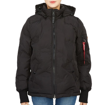 ALPHA INDUSTRIES Damen Steppjacke 108005 03 SCHWARZ 44824600