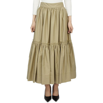 DIOR クリスチャン レディース ロング フレア スカート 317J12A3332 1700 44350556 [P]