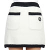 Mark & Lona Women's Knit Golf Skirt MLW 2D AE11 WHITE 42354335 [P]