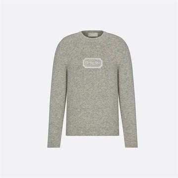 Dior Embroidered Logo Cashmere Men's Knit 243M645AT474 76787358