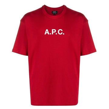 APC Moran Mesh T-Shirt Rot 160082044 [P]