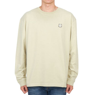 MAISON KITSUNE Bold Foxhead Herren Langarmshirt LM00109KJ0118 P129 120608649