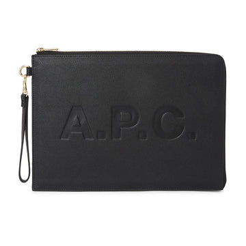 APC Damen-Dokumenten-Clutch PUABL M63567 LZZ NOIR 116672907