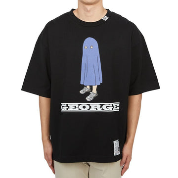 MAISON MIHARA YASUHIRO メンズ 半袖Tシャツ A12TS683 BLACK 115532395