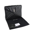 Saint Laurent Matelassé Flap Loulou Clutch Silver 483236 125072848 [P]