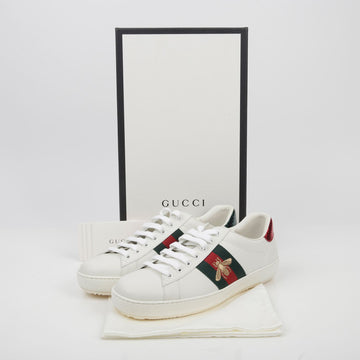 GUCCI Bienenstickerei Ace Sneakers 6 Größe 429446 124357898