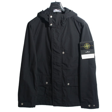 STONE ISLAND マイクロツイルフードジャケット ブラック K1S154100006 S0026 V0029 125105572