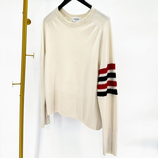 Thom Browne Diagonal Armband Wool Stitch Knit (MKA290A) 125110551