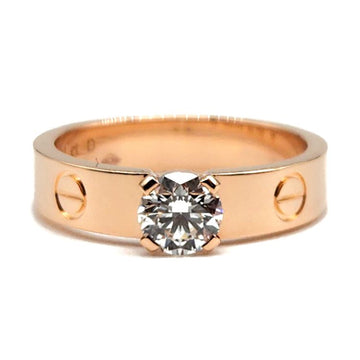 CARTIER ラブソリテール 0.41ct ダイヤモンド リング L609692 125111391