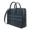 BURBERRY チェックプリントレザー ブリーフケース stamp: 8065338 1 45689270 [P]