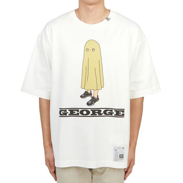 MAISON MIHARA YASUHIRO Herren T-Shirt A12TS683 WEISS 115532397