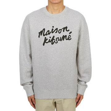 MAISON KITSUNE Handwritten Herren Fleece Sweatshirt H120 MM00301KM0307 93410287