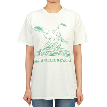 WILD DONKEY Damen T-Shirt T MARINA DEL REY LIGHT DYED GREEN W 87971125