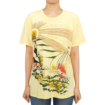WILD DONKEY Damen T-Shirt T LIGHTHOUSE ESW SUNFLOWER W 87971122