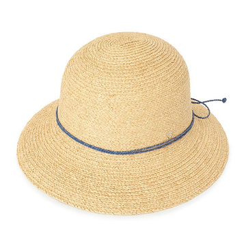 HELEN KAMINSKI Primera 8 Frauen Cloche Hat HAT51495 NATURAL SAPPHIRE 80577906 [P]