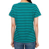 Saint James Aetrex Women's Short Sleeve T-Shirt 8414 ABSINTHE NOIR 79444957 [P]