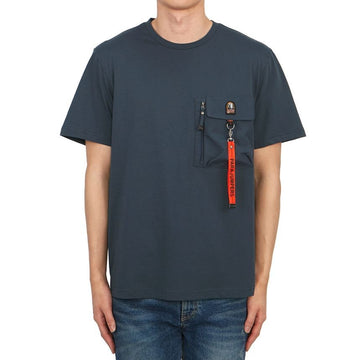 Parajumpers Mohave Men's Short Sleeve T-Shirt PMTSRE07 DARK AVIO 77767331