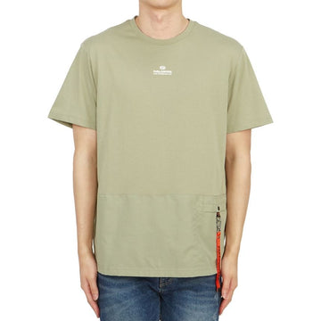 Parajumpers Clint Men's Short Sleeve T-Shirt PMTSRE08 SAGE 77767338