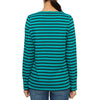 Saint James Mingguai Women's Long Sleeve T-Shirt 0237 ABSINTHE NOIR 79444738 [P]