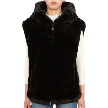 MOOSE KNUCKLES Fleece-Weste mit Kapuze für Damen 292 65801158