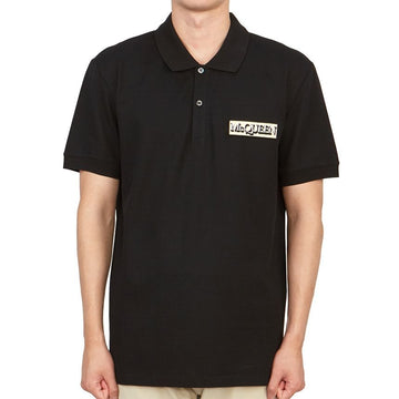 ALEXANDER MCQUEEN Herren Polo Kurzarmshirt 735286 QUX33 1000 56153925