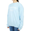 SPORTY & RICH Damen Sweatshirt CR761BB BABY BLAU 50807114 [P]