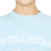SPORTY & RICH Damen Sweatshirt CR761BB BABY BLAU 50807114 [P]